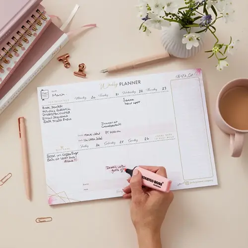 週度桌面計劃本