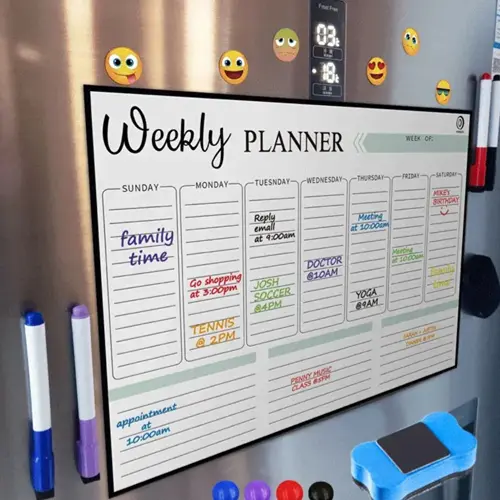 磁性冰箱計劃板